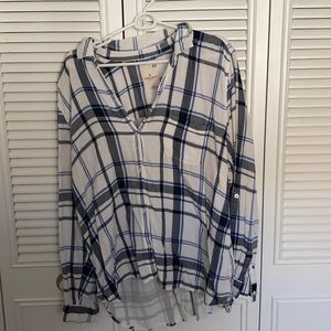 Boyfriend for over size flannel